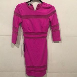 Bebe pink dress SIZE SMALL